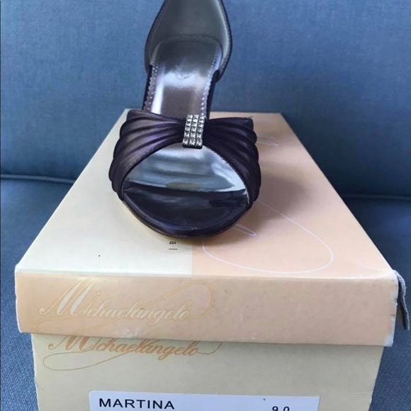 Sz 9 brown heels - Picture 3 of 4